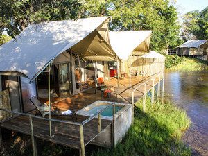 ©Zambezi Sands River Camp, Simbabwe; Kalahari - Afrika Spezial Safaris, Dresden